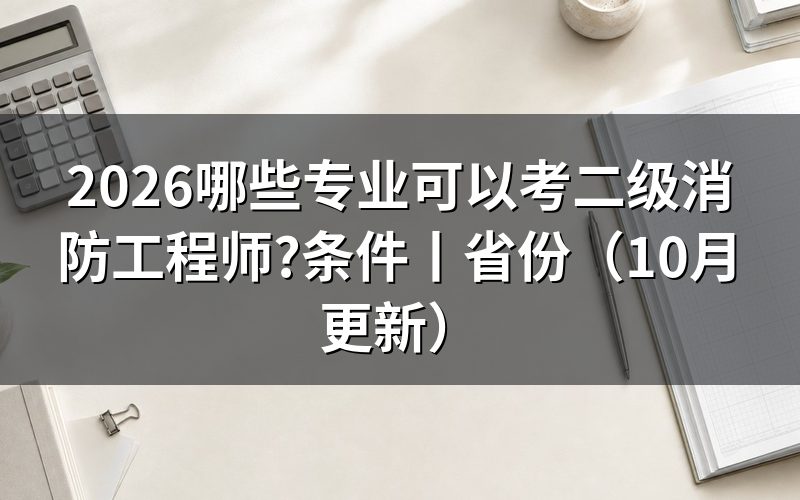 二级消防工程师报考专业有哪些，先核对报名表