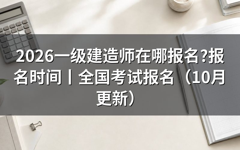 一级建造师报名,入口在服务平台
