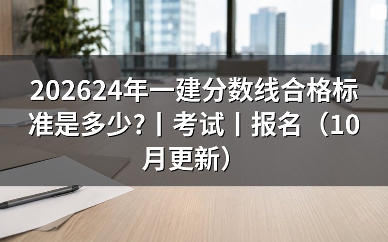 一建 分数线，拿成绩单逐科核对