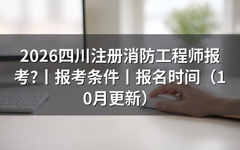 四川注册消防工程师报名表怎么看