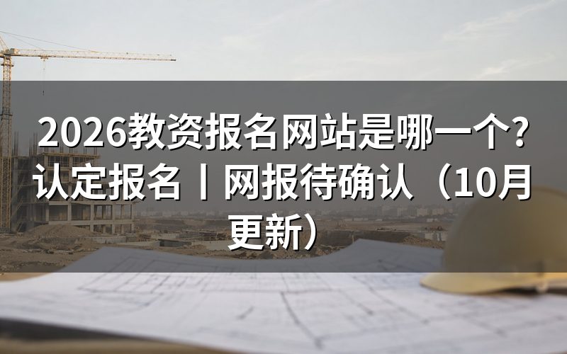 教资报名网站是哪一个,核对首页信息