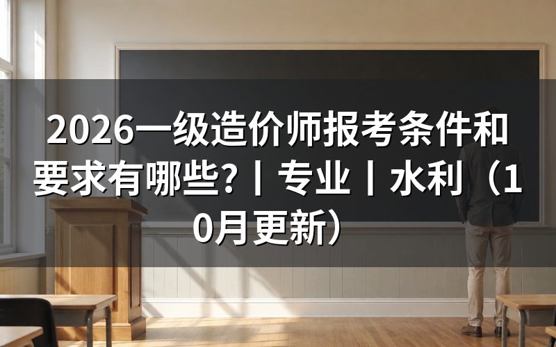 一级造价师报考条件及专业要求,看报名表怎么填