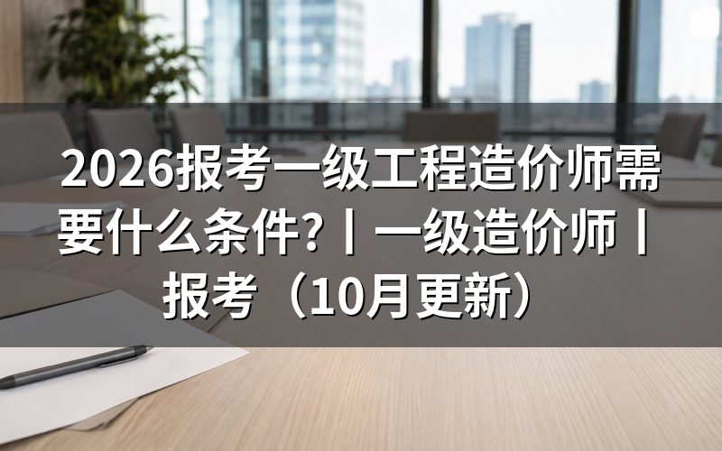 一级造价师报考需要什么条件，先核对报名表