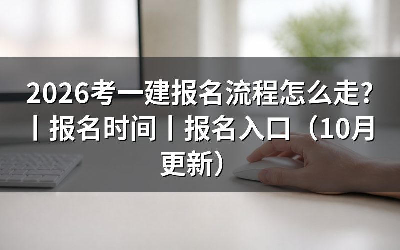考一建报名入口,先认准报名服务平台