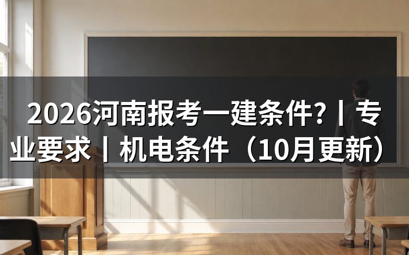 河南一建考试报考条件，先核对报名表