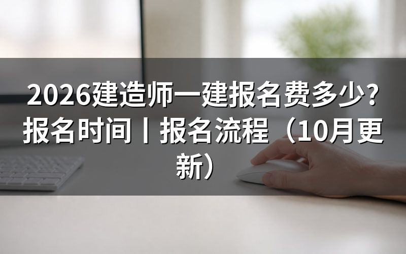 一建建造师报名时间，看报名表和缴费回执