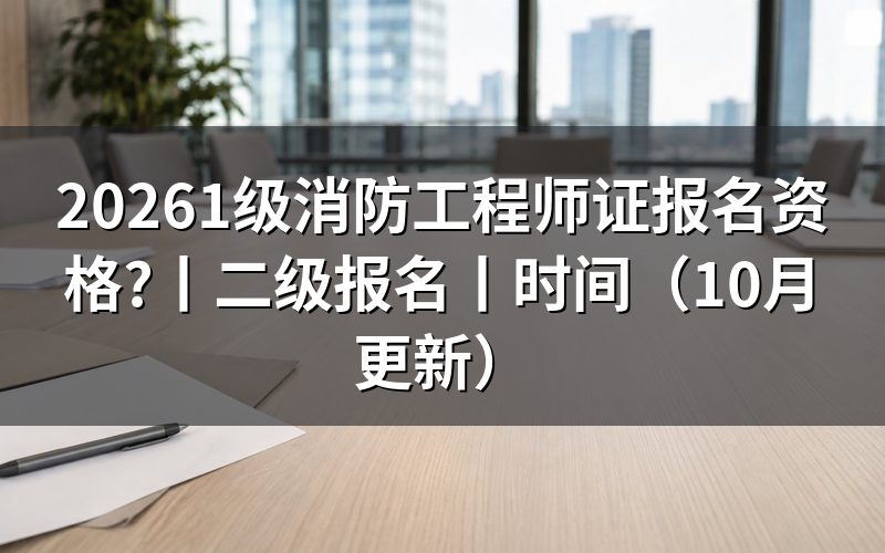 国家一级消防工程师报名资格,先核对验证报告