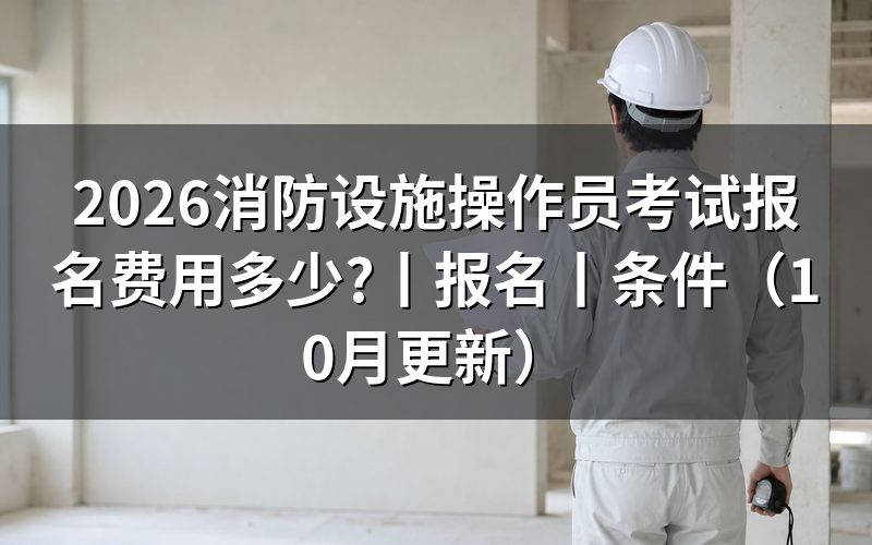 消防设施操作员考试报名,先看审核状态页
