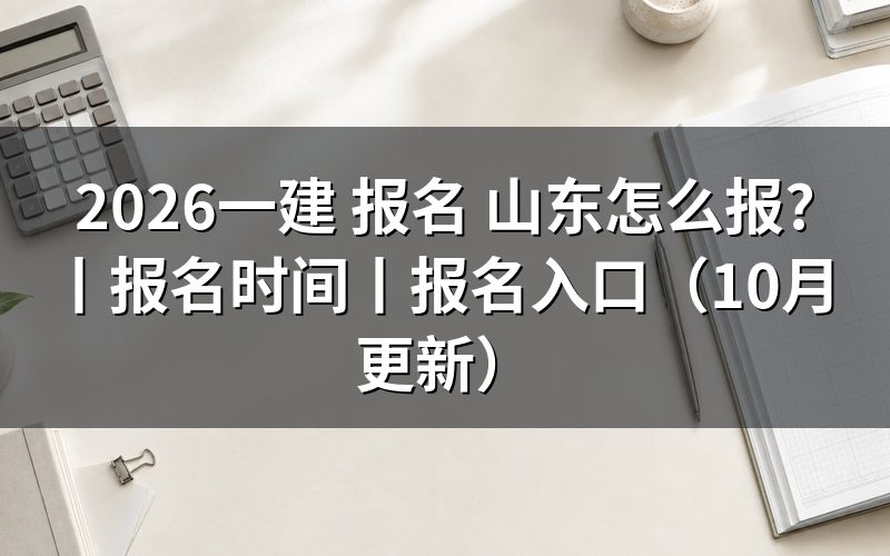 山东一建报名时间,核对报名表日期