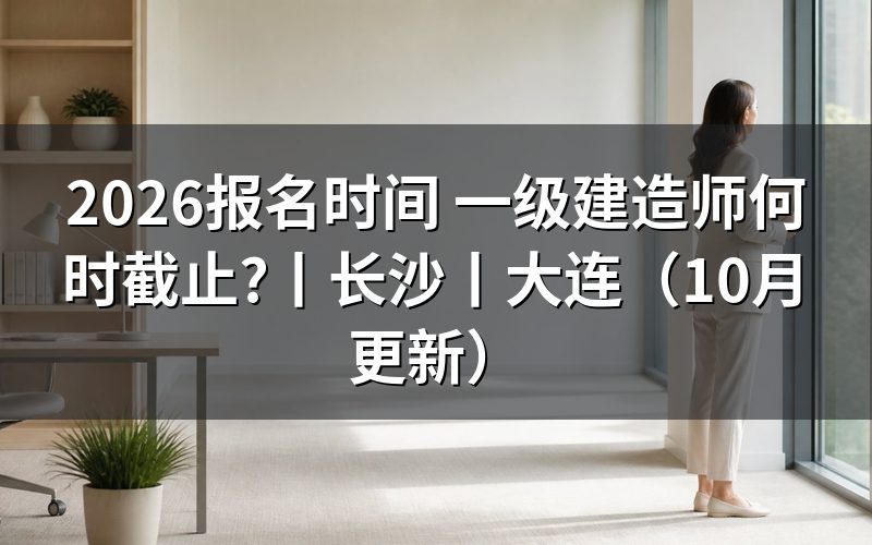 一级建造师报名时间，先核对报名表日期