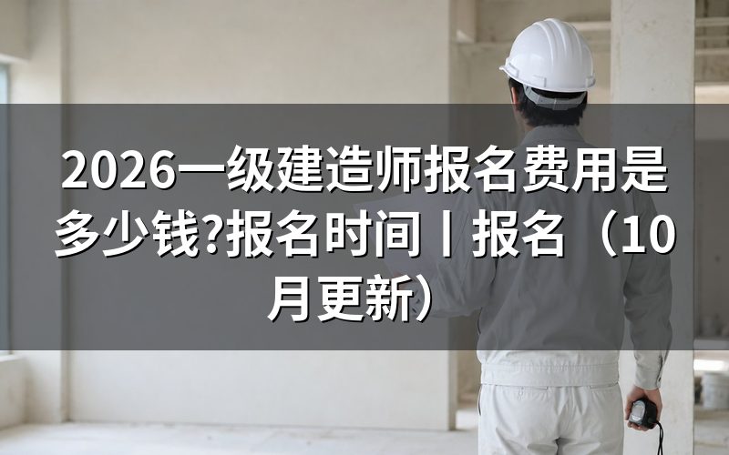报名费用一级建造师，核对缴费回执