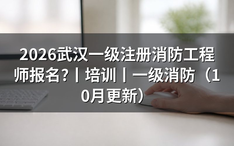 一级注册消防工程师报名,先核对时间表