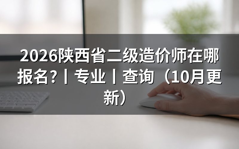 陕西省二级造价师报名,先核对报名表的考试级别