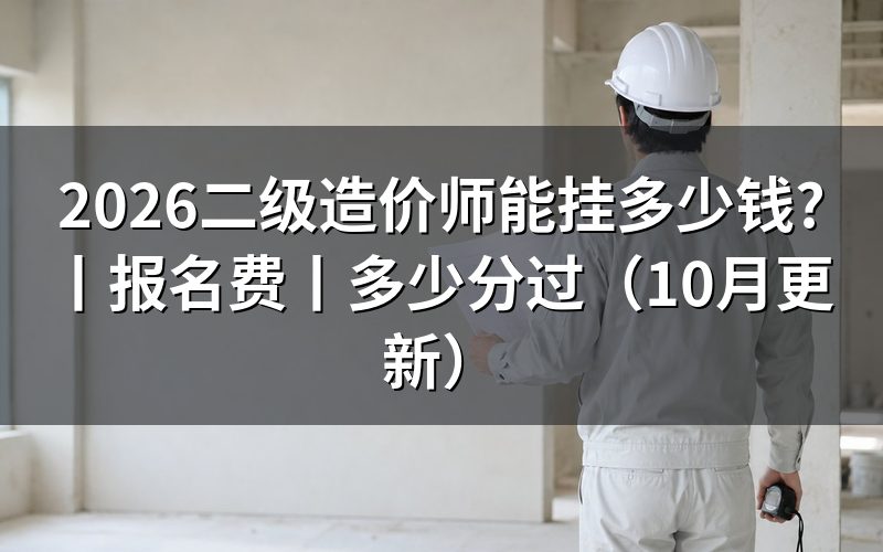 一级造价师挂证多少钱,不能从缴费回执推算
