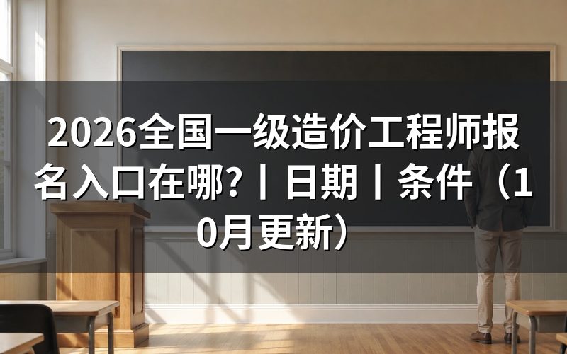 一级造价工程师报名入口，先核对平台名称