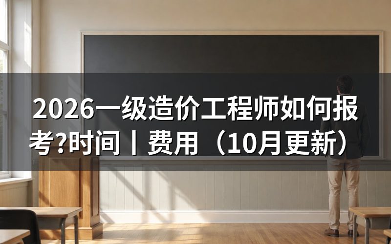 一级造价工程师报考时间,核对报名入口开放期