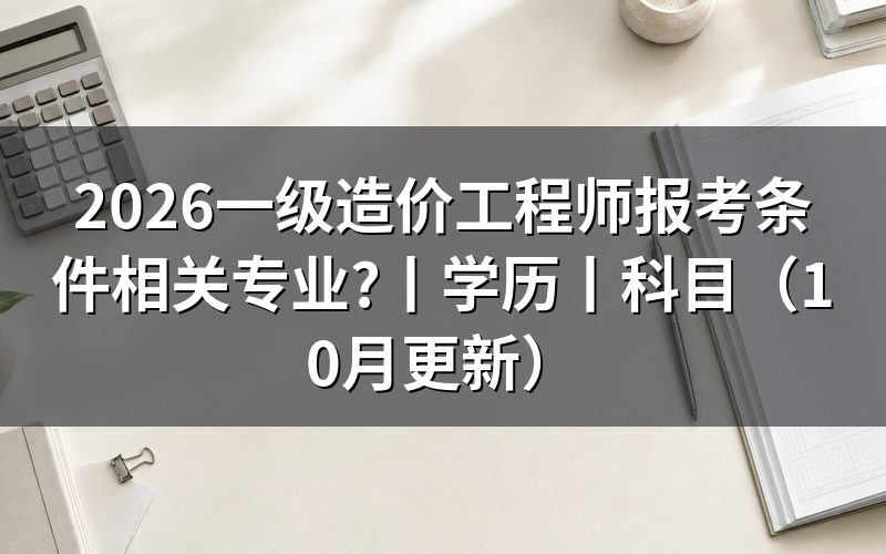 一级造价工程师报考条件及专业要求，先核对报名表