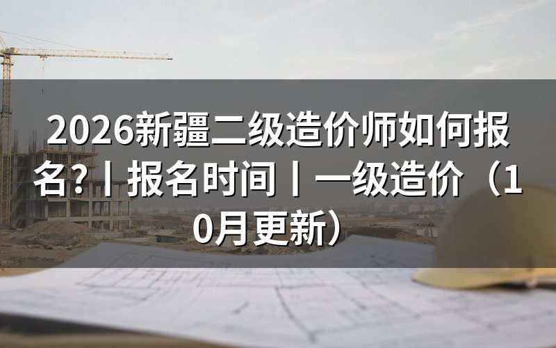 新疆二级造价师,先核对报名表上的证书级别