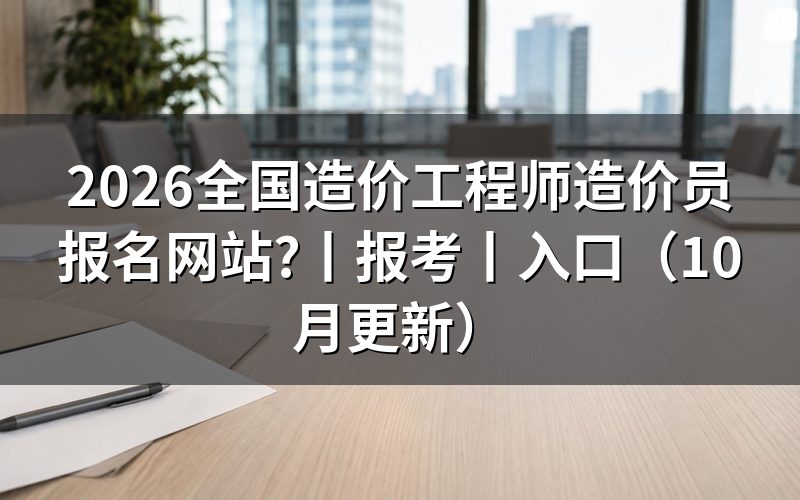 一级造价工程师 报名网站,认准报名服务平台