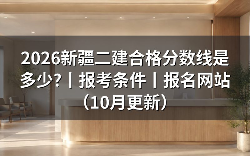 二级建造师考试新疆：拿成绩单核对合格线