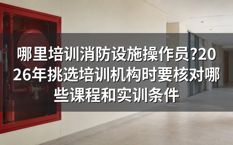参加培训是报考消防设施操作员的前提吗?