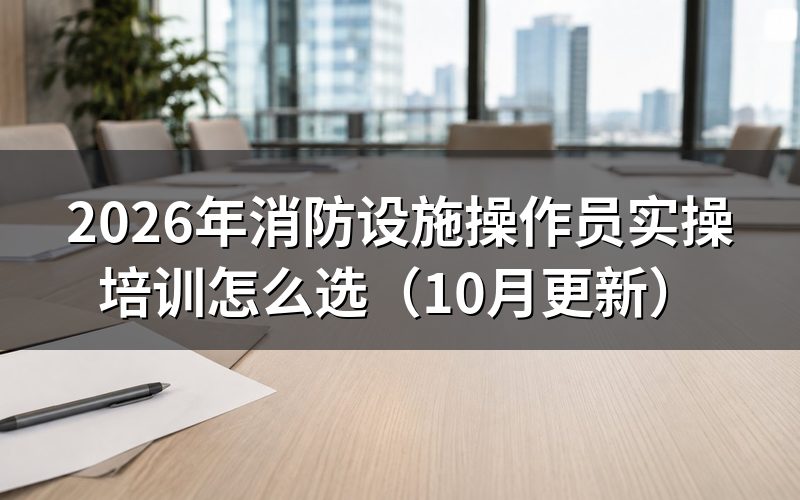 实操培训重点看什么?