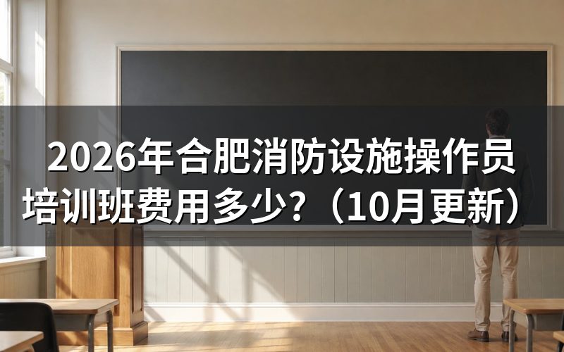 消防设施操作员报考条件是什么？