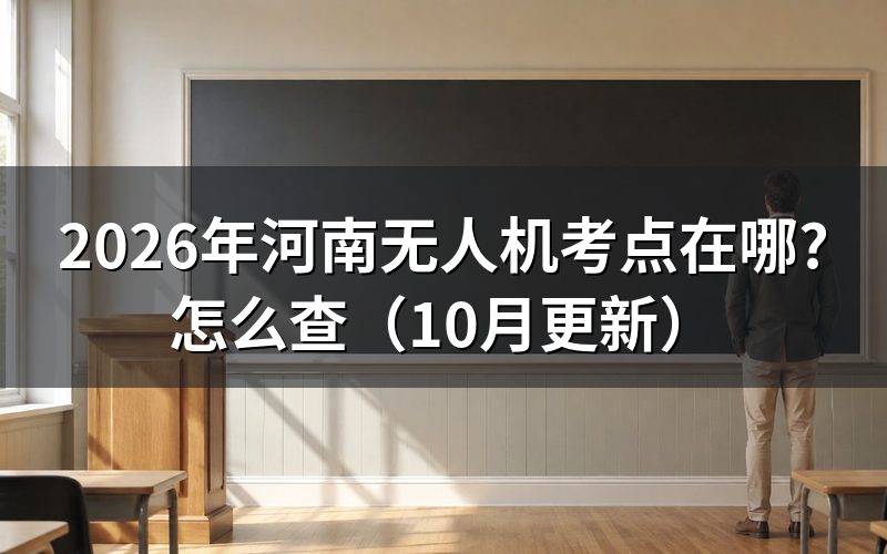 河南省无人机培训学校怎么选