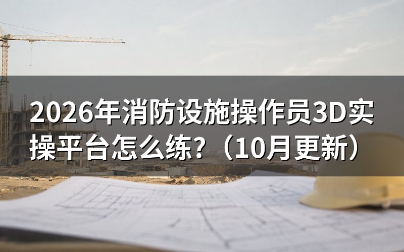 消防设施操作员报考条件怎么核对