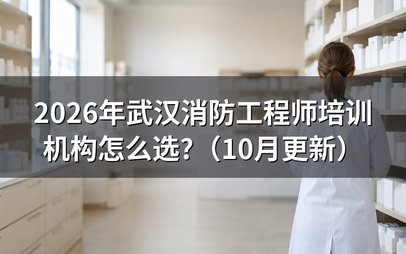 武汉一级消防工程师在线培训怎么选？