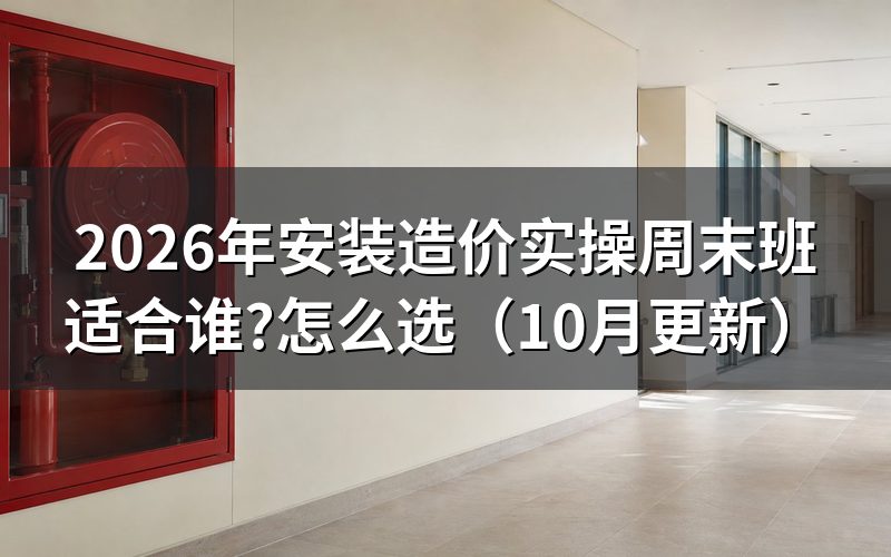 安装造价培训适合谁