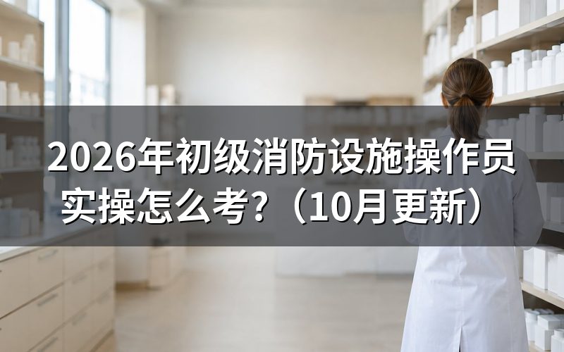 消防设施操作员报考条件怎么核对