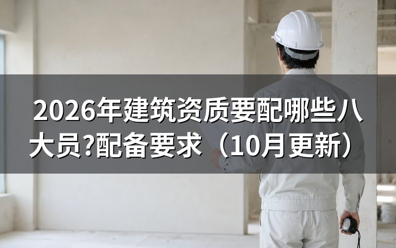 八大员是哪八大员？