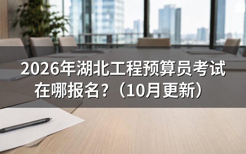 湖北工程造价培训在哪报名