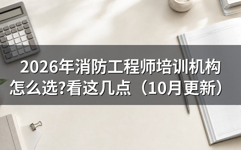 一级消防工程师价格怎么看