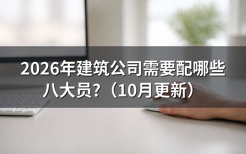八大员是哪八大员？