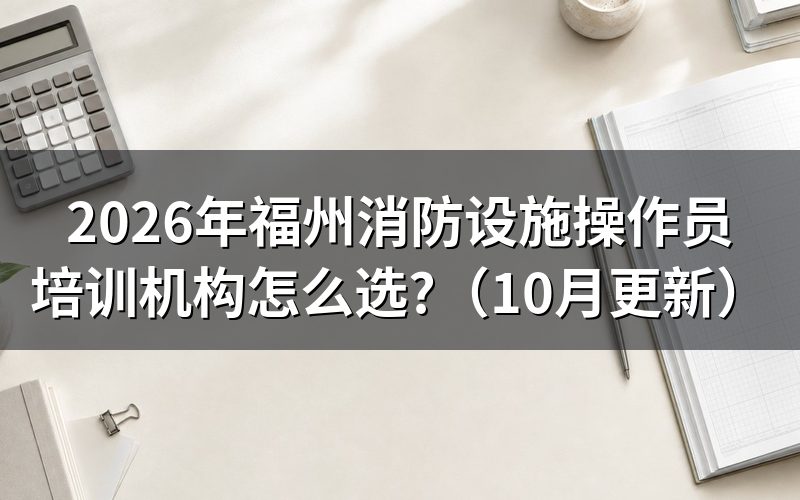 消防设施操作员培训费用怎么比较?
