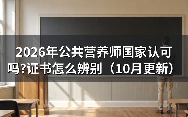 公共营养师报考条件是什么?