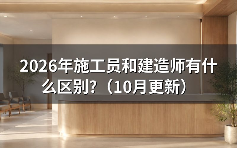 建筑3大员施工员是建造师吗