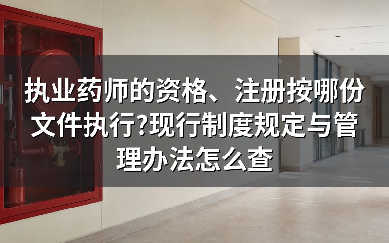 资格和注册,现在按哪份文件走