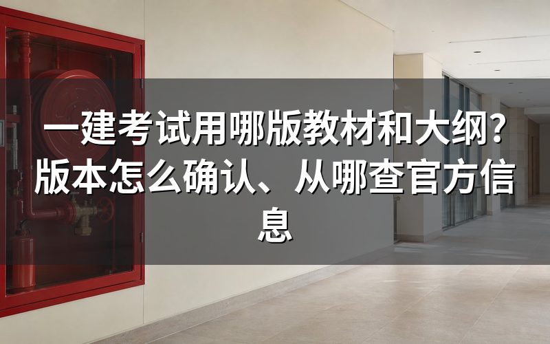 先看结论:现在权威的是哪份大纲