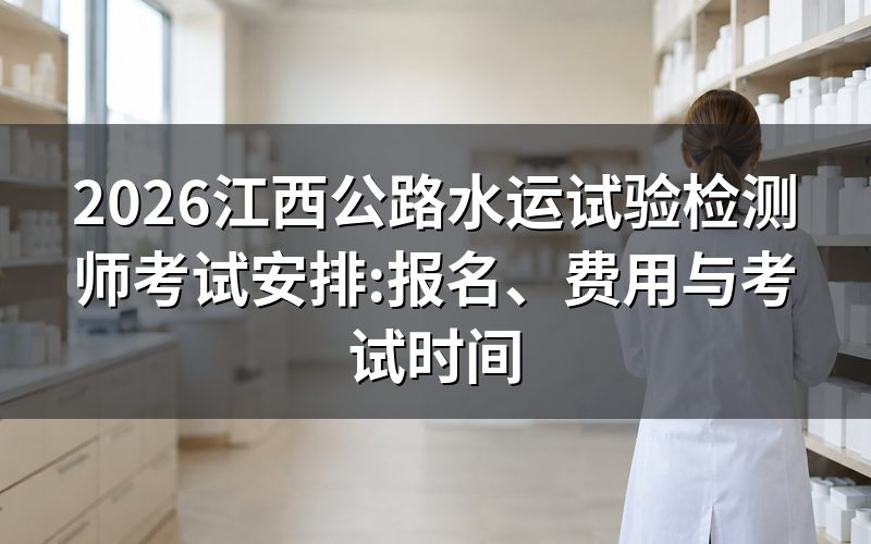 公路水运工程试验检测师报名时间与入口