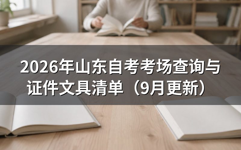 准考证和身份证，两证怎么备齐