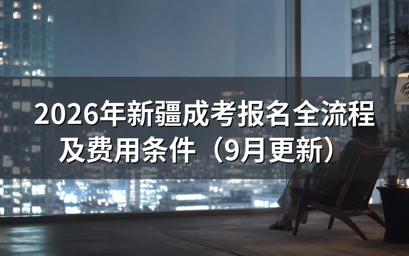 报名全流程怎么操作