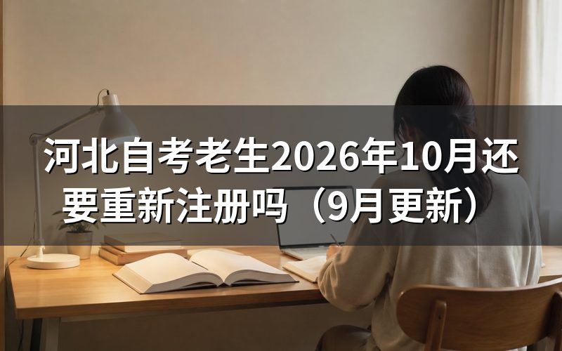 老生还要重新注册吗