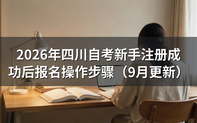 新手注册成功后怎么报考