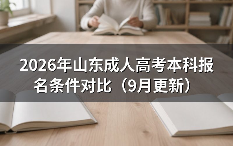 山东成人高考本科报名选高起本还是专升本