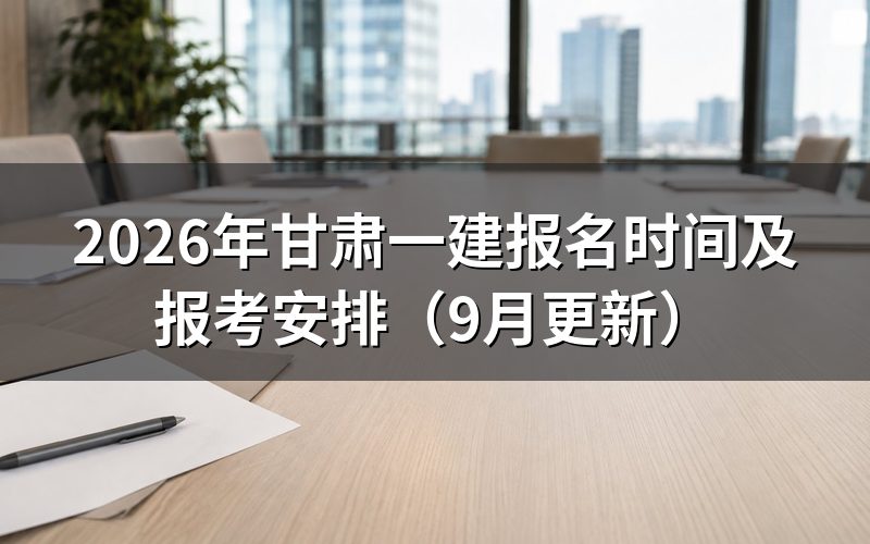 甘肃一建报名时间内怎样完成注册和审核