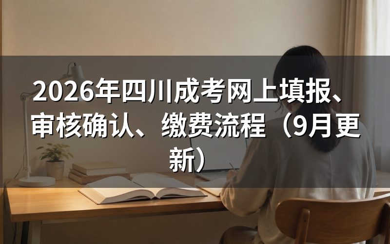 网上填报、审核确认、缴费怎么办
