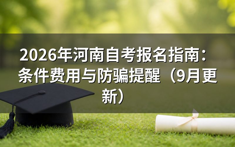 报名指南中的报考条件是什么